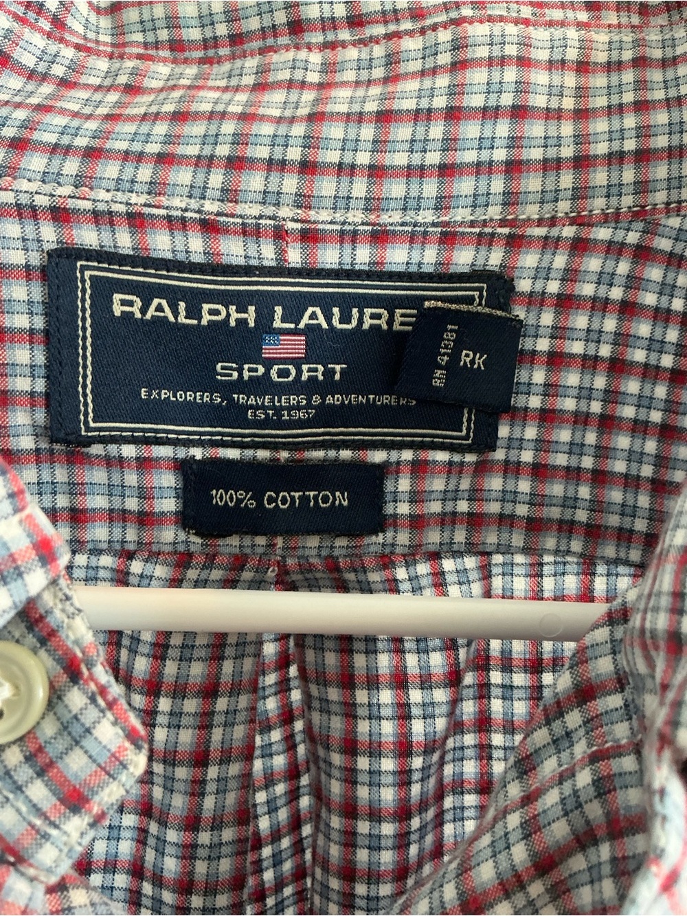 Men’s Vintage Ralph Lauren Sport Line Size XL 100%Cotton - Picture 3 of 5